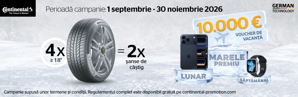 Promotie anvelope CONTINENTAL allseasons si iarna